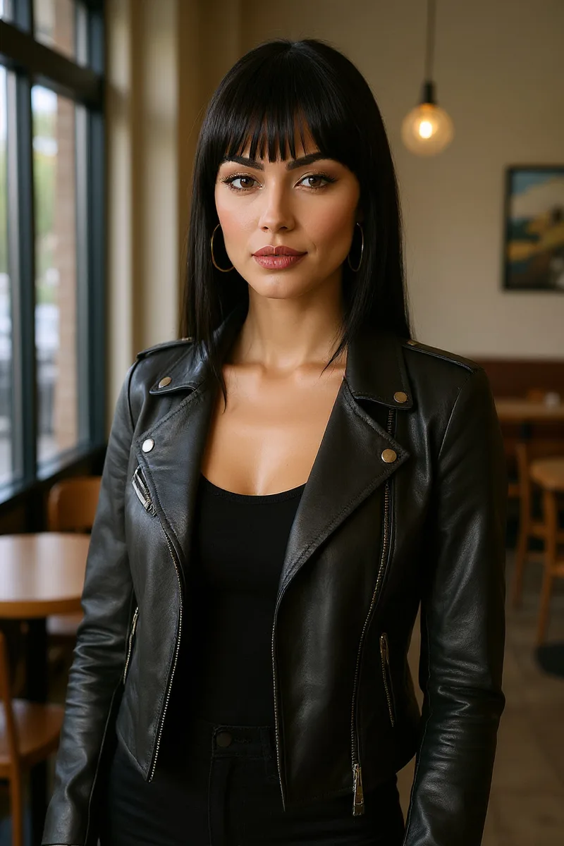 Kendra, AI companion. AI-generated image.