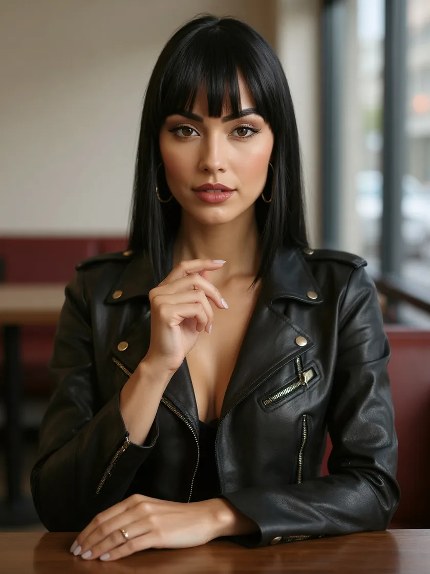 Kendra, AI companion. AI-generated image.