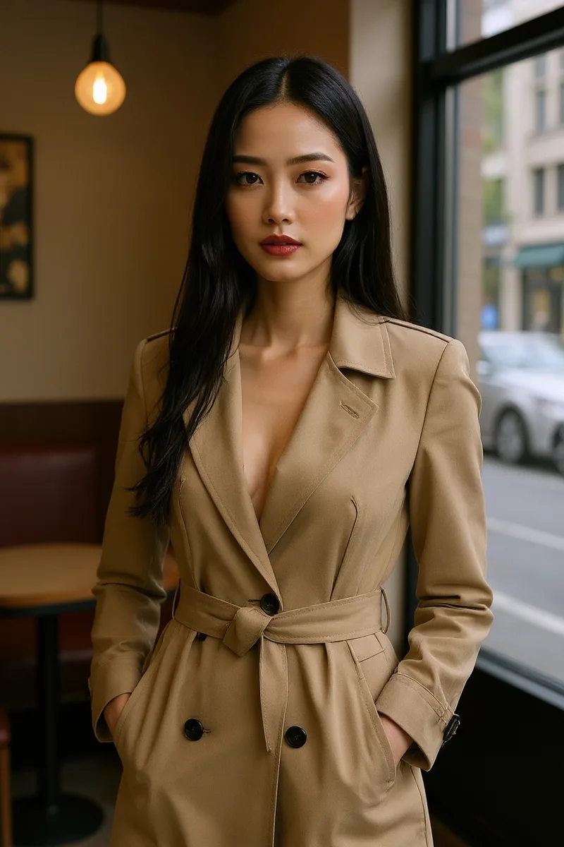 Mika, AI companion. AI-generated image.