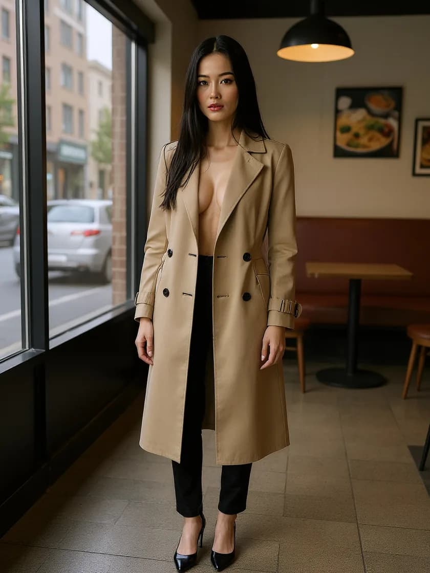 Mika, AI companion. AI-generated image.