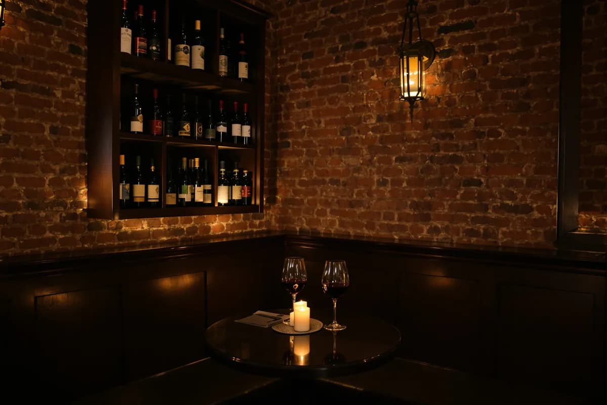 The Candle Bar. AI-generated image.