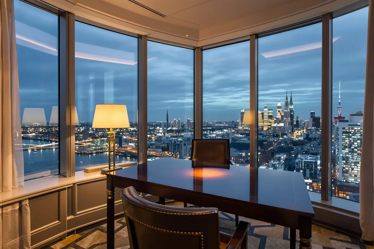 Your office, after hours. AI-generated image.